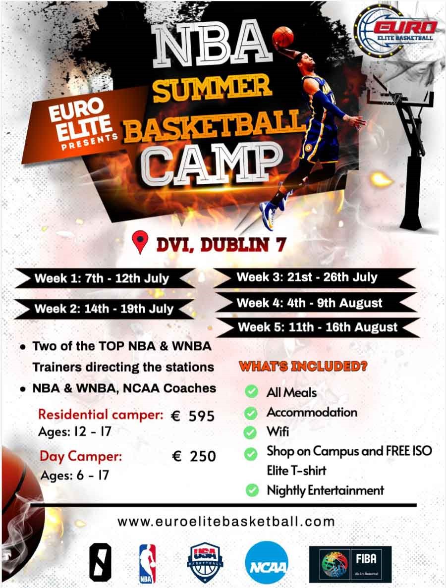 DVI NBA Summer Residential Camp 2024 Week 4: August 4th – 9th